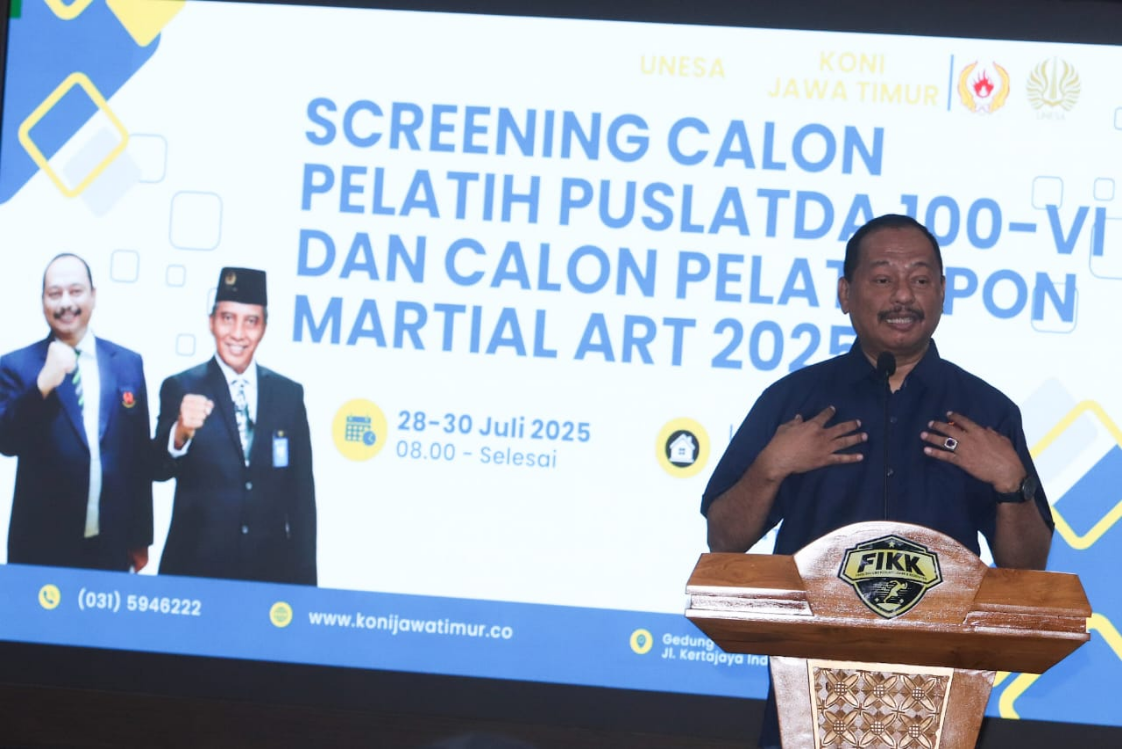 Ketua Umum KONI Jatim Muhammad Nabil.
