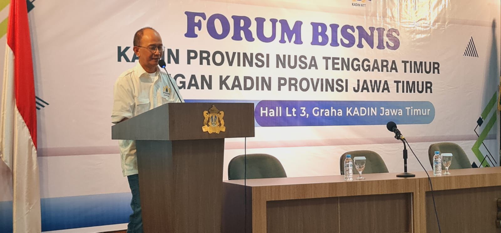 Forum bisnis antara Kadin NTT dan Jawa Timur membahas kerja sama perdagangan. (IST)