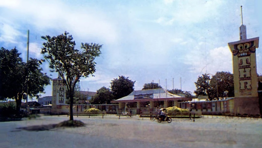 MASA KEJAYAAN: Kondisi THR Surabaya di tahun 1980-1990-an.