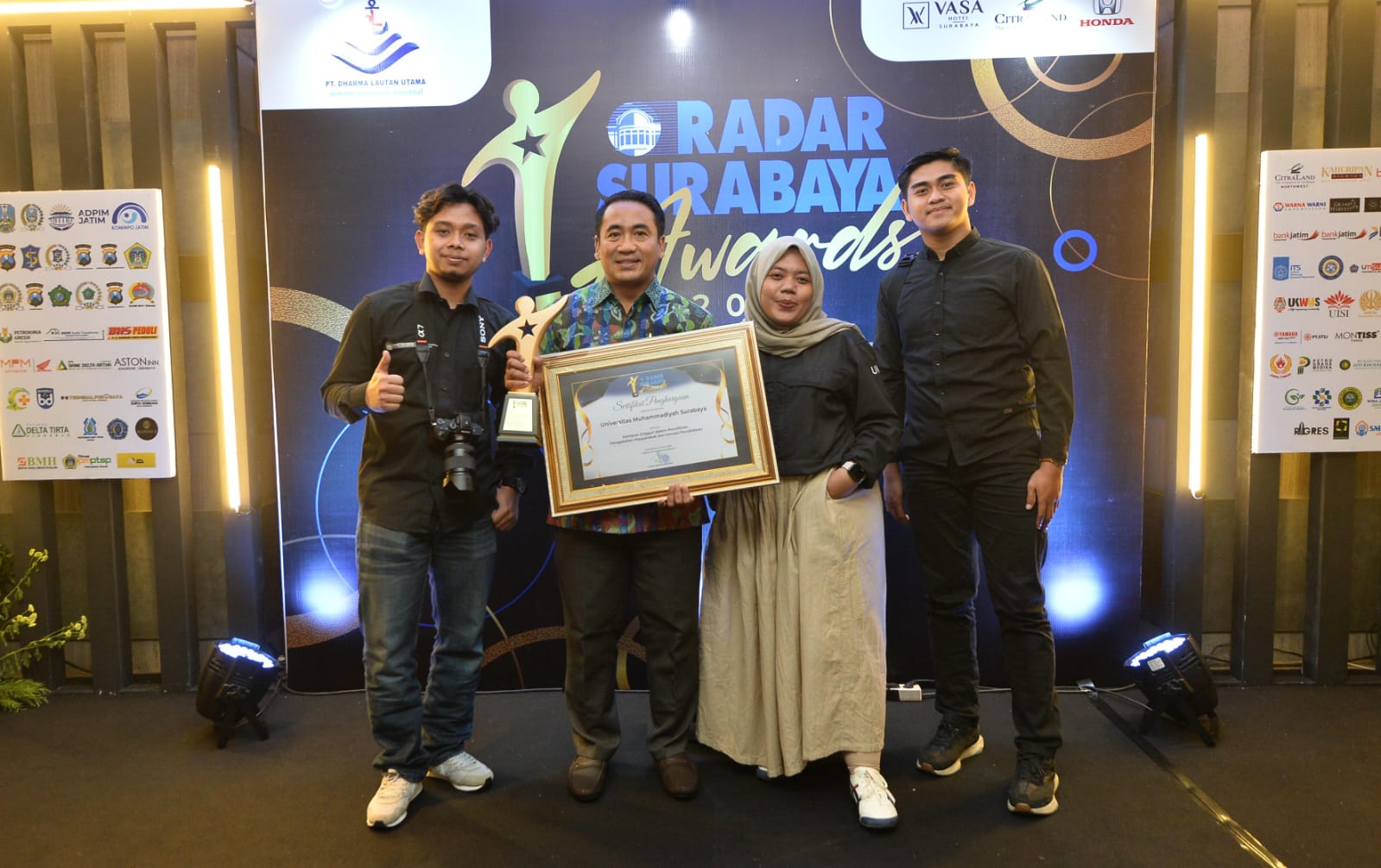 TOREHKAN PRESTASI: Kampus Sejuta Inovasi, UM Surabaya terus mendorong mahasiswa dan dosennya untuk menciptakan berbagai produk inovatif.
