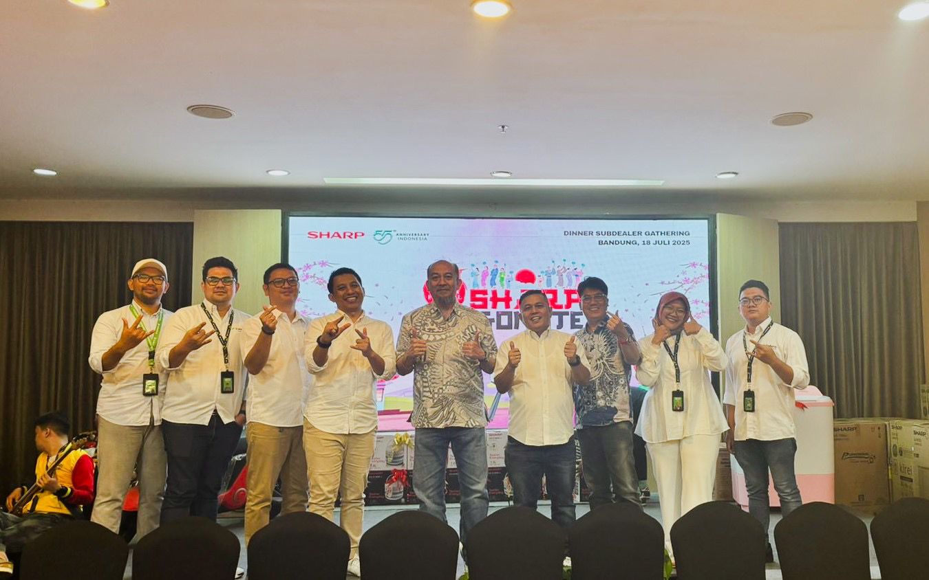 KERJA SAMA: Indodana Paylater berpartisipasi dalam acara &ldquo;SHARP MAGONOTE&rdquo;, merchant gathering tahunan yang diadakan oleh SHARP Indonesia.