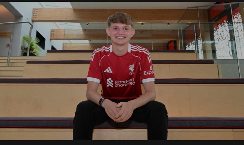 Will Wright pemain muda yang diharapkan jadi striker masa depan Liverpool.