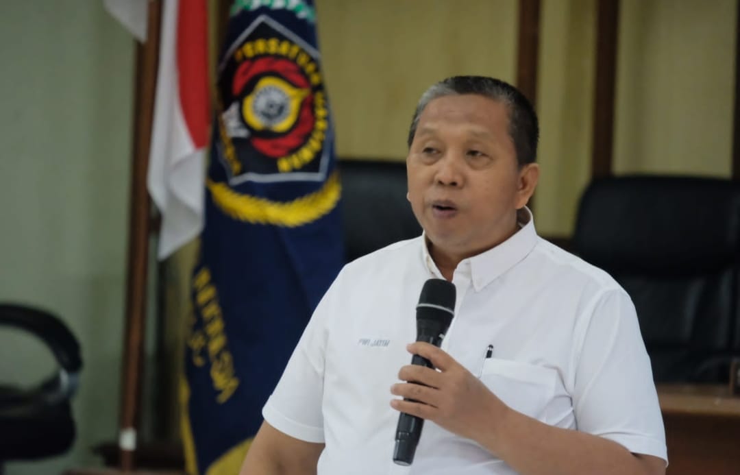 Sekretaris Asprov PSSI Jatim H Djoko Tetuko Abdul Latif.