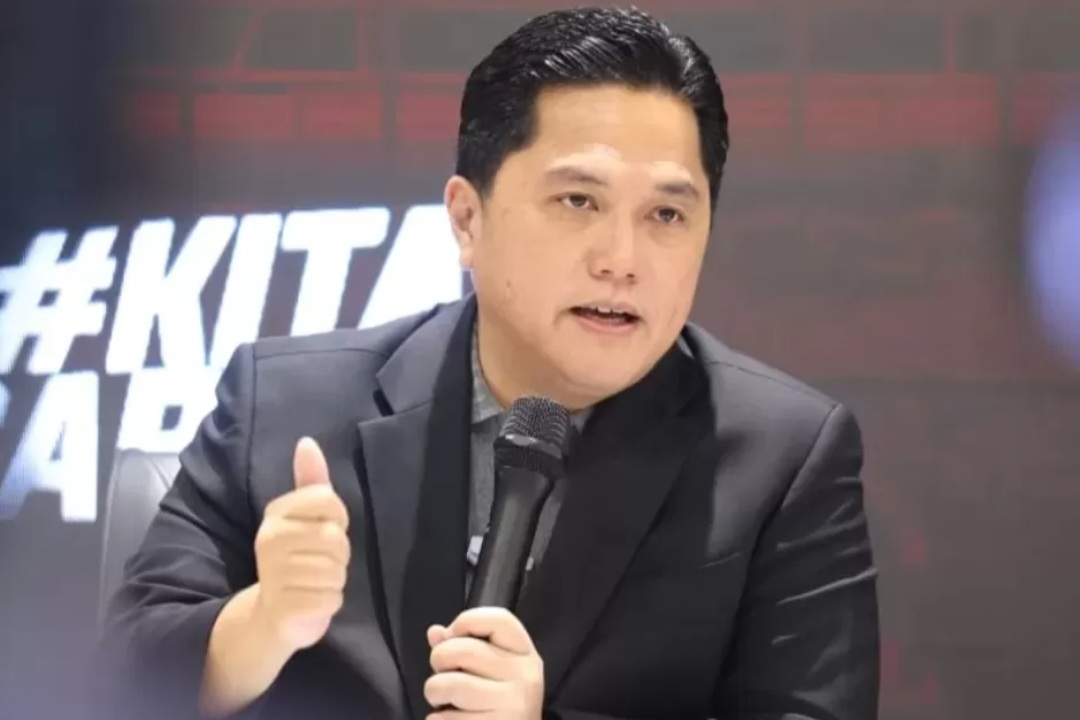 Ketua Umum PSSI Erick Thohir.