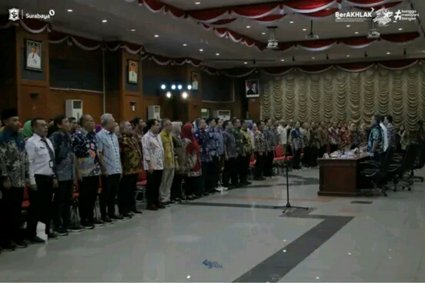 Persiapan pembentukan Kampung Pancasila di Surabaya. (IST)