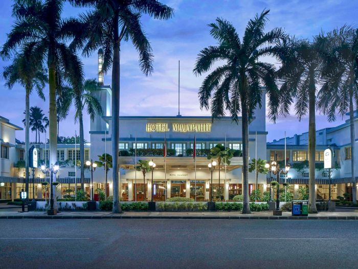 ARSITEKTUR BELANDA: Hotel Majapahit yang dahulunya bernama Hotel Yamato ini menjadi saksi pertempuran heroik antara pemuda Surabaya dengan Belanda.