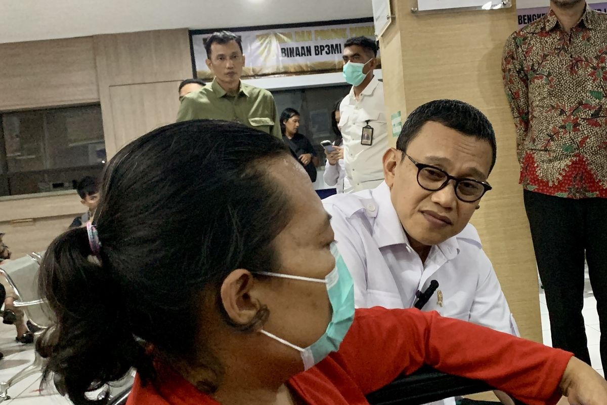 PPMI, Abdul Kadir mengatur pemulangan pekerja migran Indonesia melalui tiga titik kedatangan