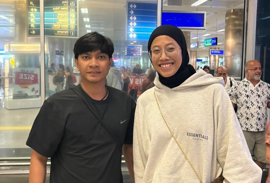 Megawati Hangestri Pertiwi dan Dio Novandra Wibawa.