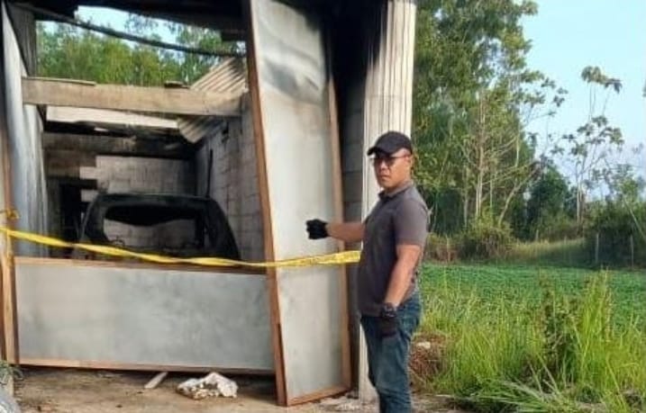 Pembakaran kendaraan oleh OTK di Sampang, kerugian capai ratusan juta