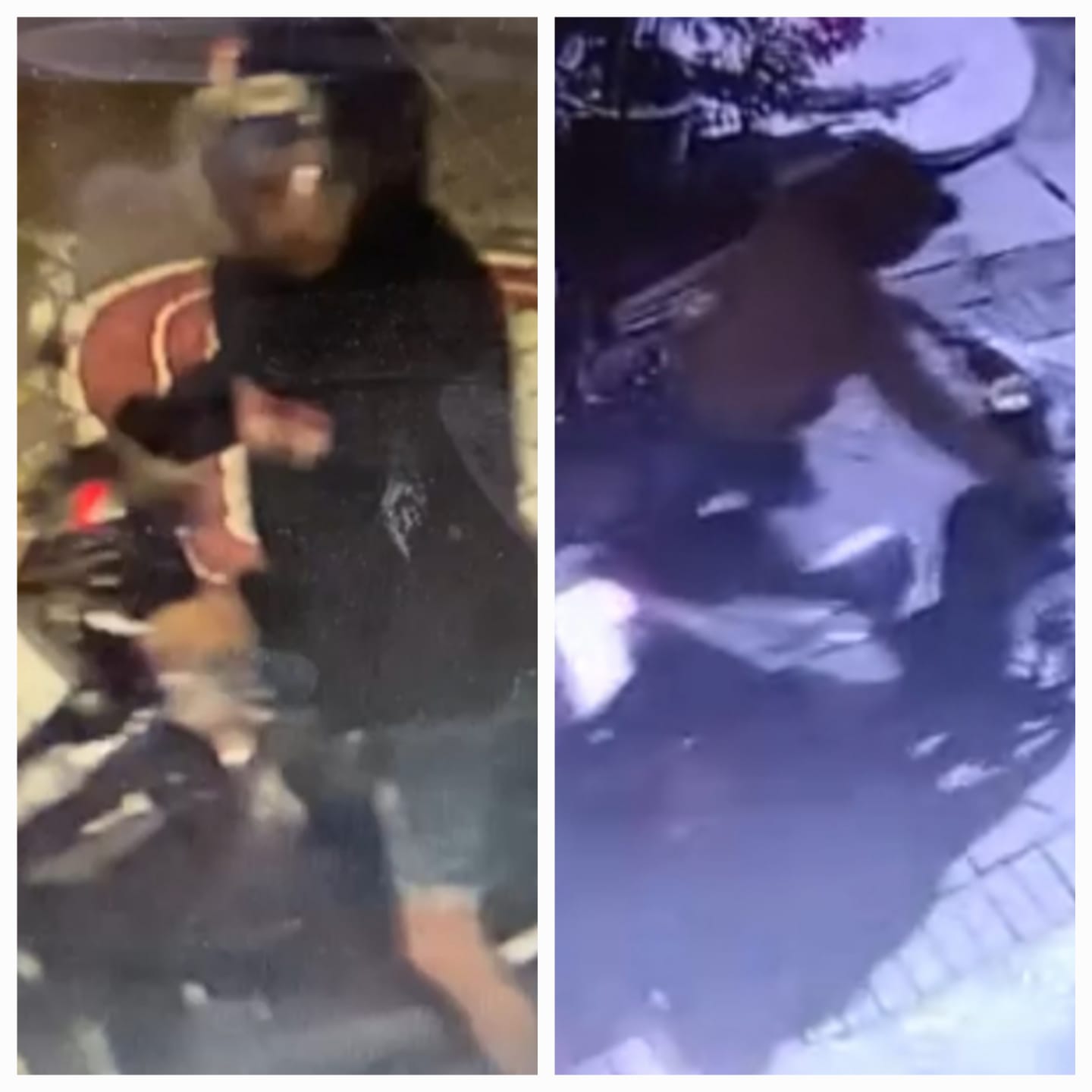 MERESAHKAN : Dua pelaku pencuri motor terekam CCTV di depan kos Jalan Ngemplak I, Surabaya.(IST/RADAR SURABAYA)
