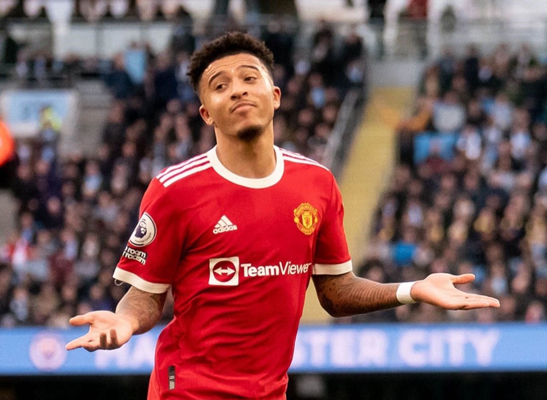 Gaji tinggi Jadon Sancho membuat Manchester United sulit menjualnya.