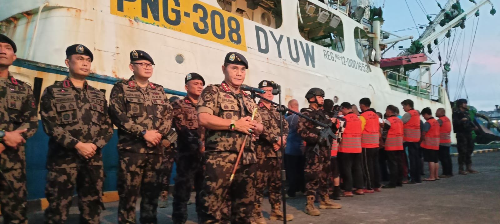 KKP amankan kapal ikan asing Filipina purse seine.I