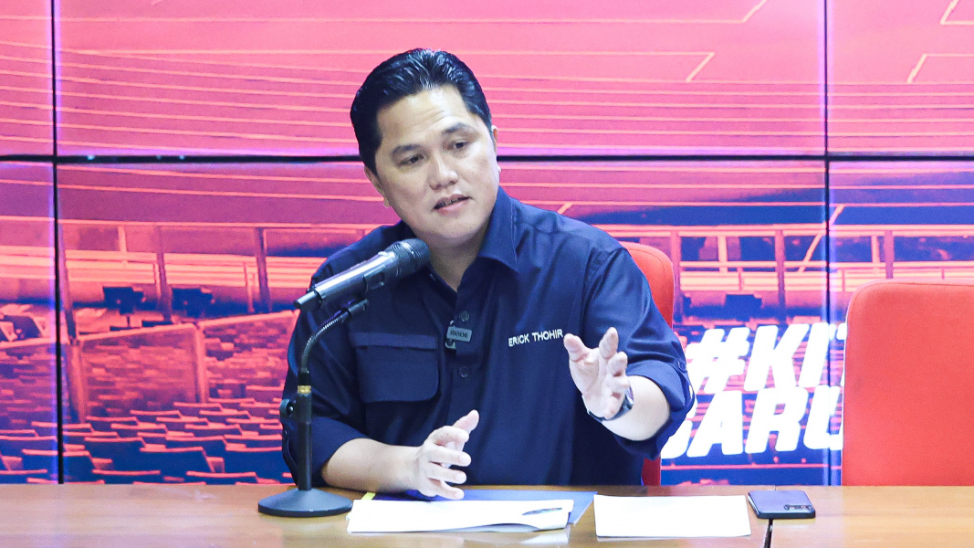 Ketua Umum PSSI Erick Thohir