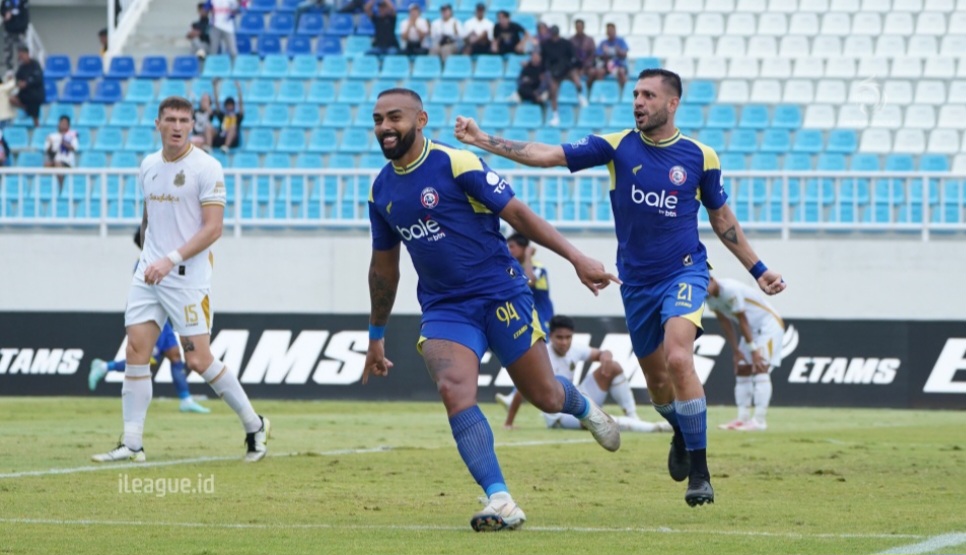 Dalberto Luan jadi penyelamat Arema FC saat menghadapi Bhayangkara.