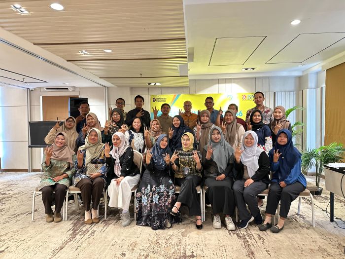 SILATURAHMI: BNI KCU HR Muhammad menggelar Gathering Agen46, Kamis (21/8/2025), di Hotel Regantris, Jalan Dr. Soetomo, Surabaya.
