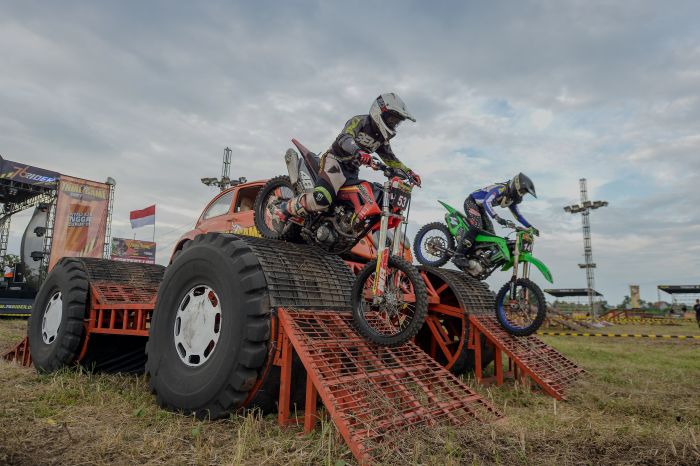 SERU: Sejumlah kroser elit nasional siap berlaga di putaran ketiga kejuaraan balap motocross dan grasstrack bergengsi Trial Game Dirt 2025 di Probolinggo.