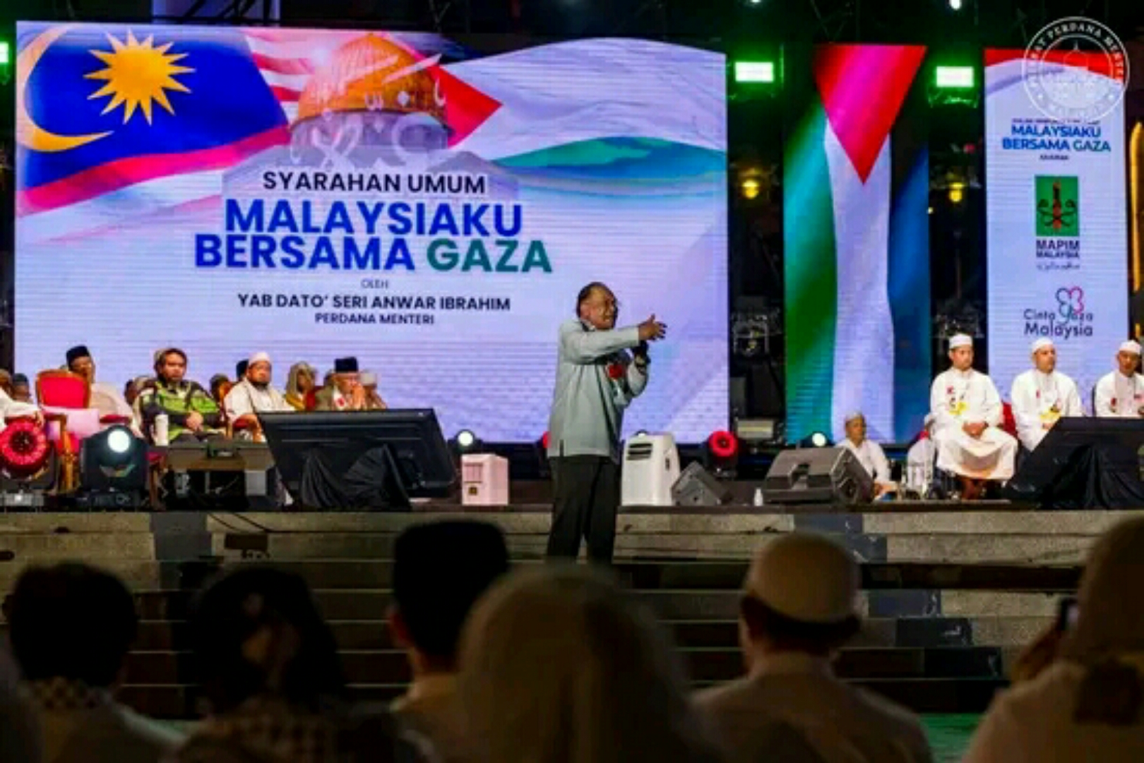 PM Malaysia Anwar Ibrahim mengecam aksi genosida Israel terhadap Palestina di Gaza. (IST)