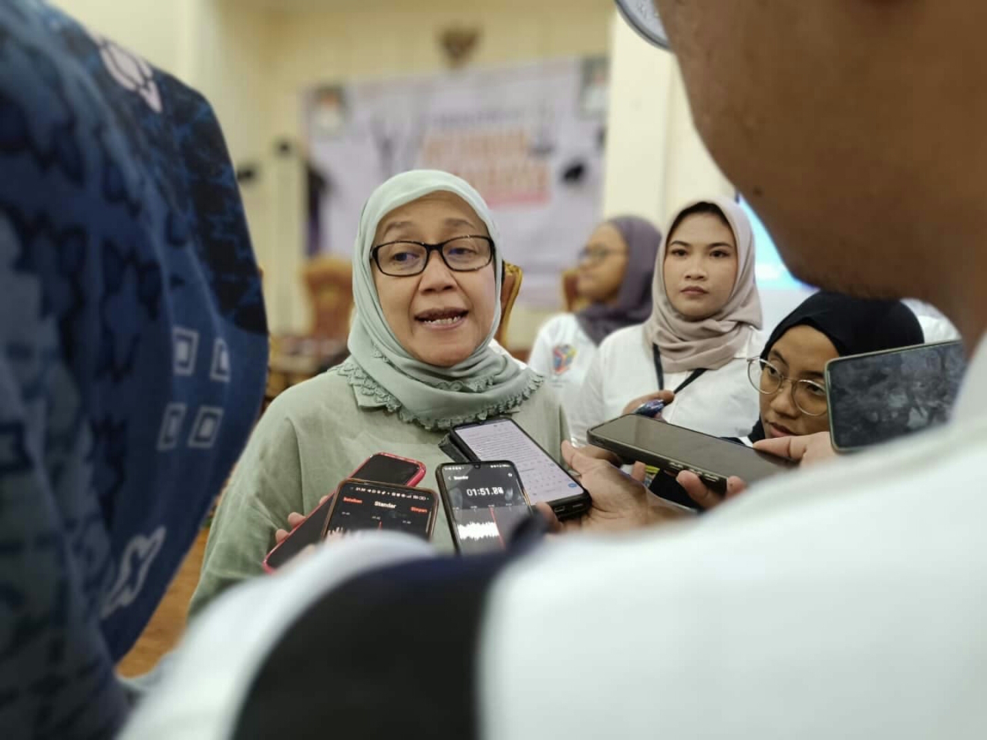 Kepala Badan Pengelolaan Keuangan dan Aset Daerah (BPKAD) Kota Surabaya, Wiwiek Widayati