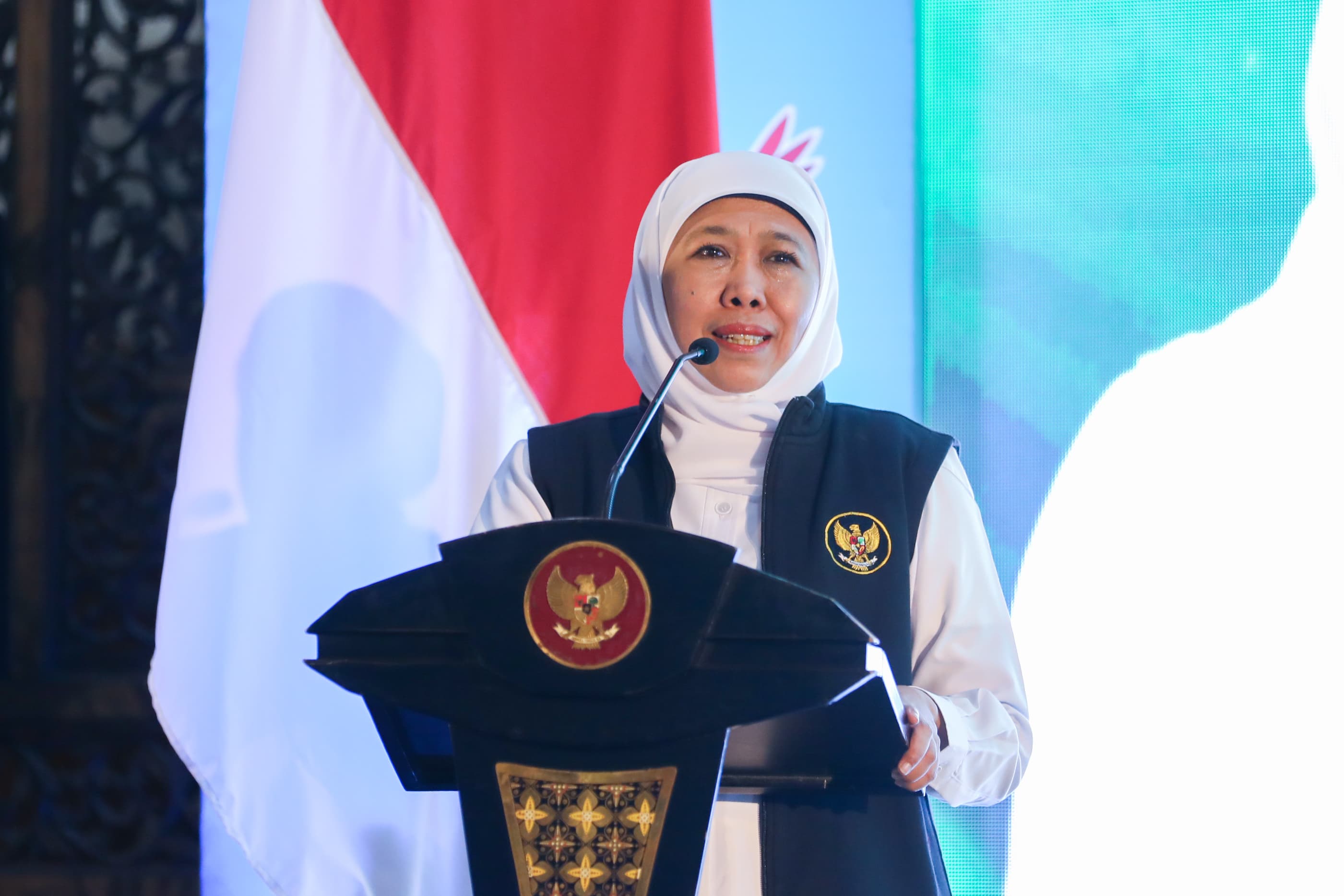 Gubernur Jawa Timur Khofifah Indar Parawansa