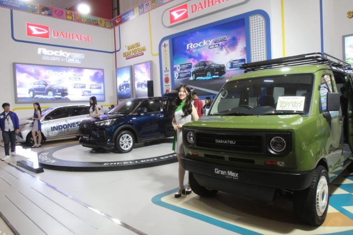 BARU: Booth Daihatsu di Gaikindo Indonesia International Auto Show (GIIAS) Surabaya 2025.