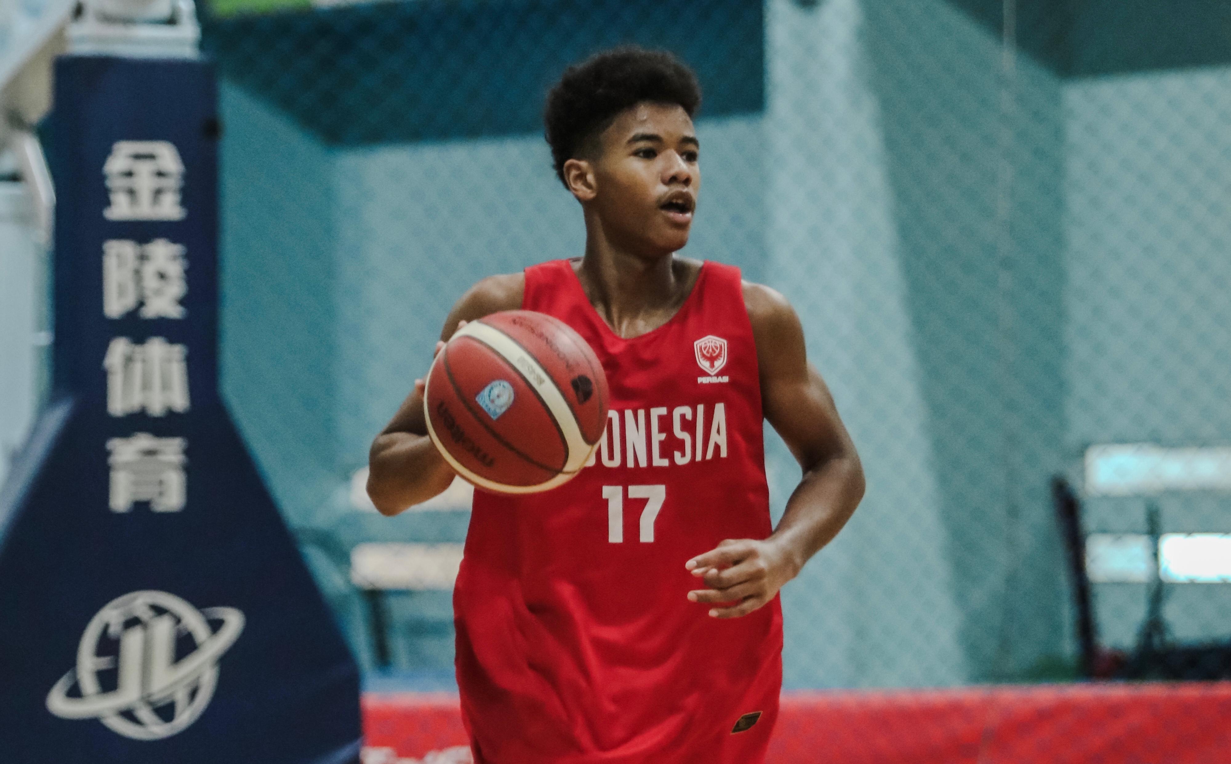 SIAP: Salah satu pemain Timnas Putra U16 FIBA U16 Asia Cup 2025 Mongolia.