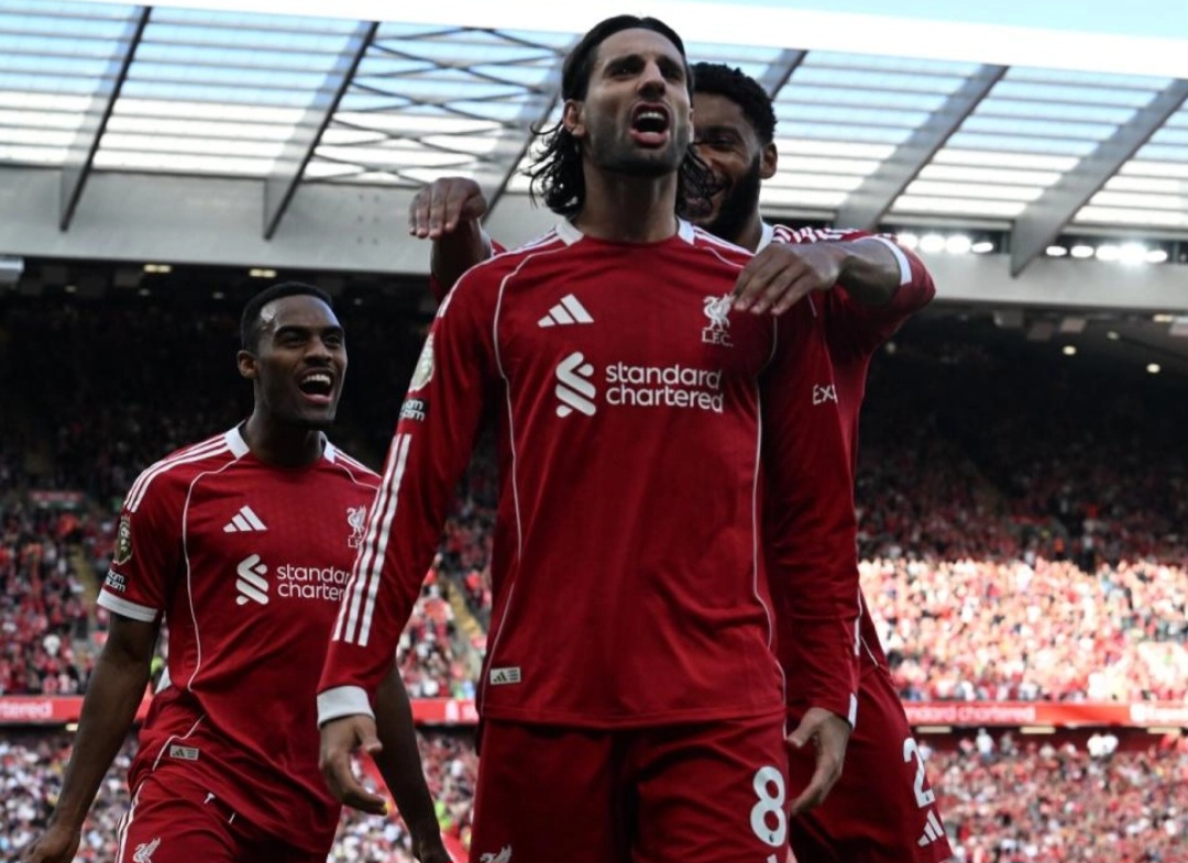 Dominik Szoboszlai Jadi Bintang kemenangan Liverpool.