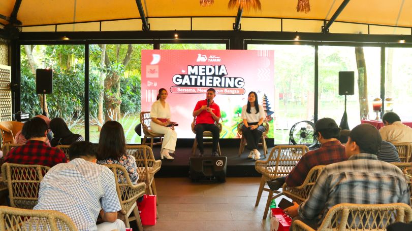 MEDIA GATHERING: J&T Express merayakan perjalanan satu dekade kehadirannya di Indonesia melalui perayaan bertema Bersama, Membangun Bangsa.