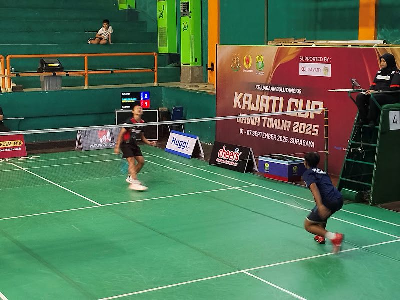 PEMBINAAN: Kejuaraan Bulutangkis Kajati Cup Jawa Timur 2025 digeber mulai 1 hingga 7 September 2025 di tiga venue, yaitu GOR Soedirman, GOR Suryanaga dan GOR MERR.