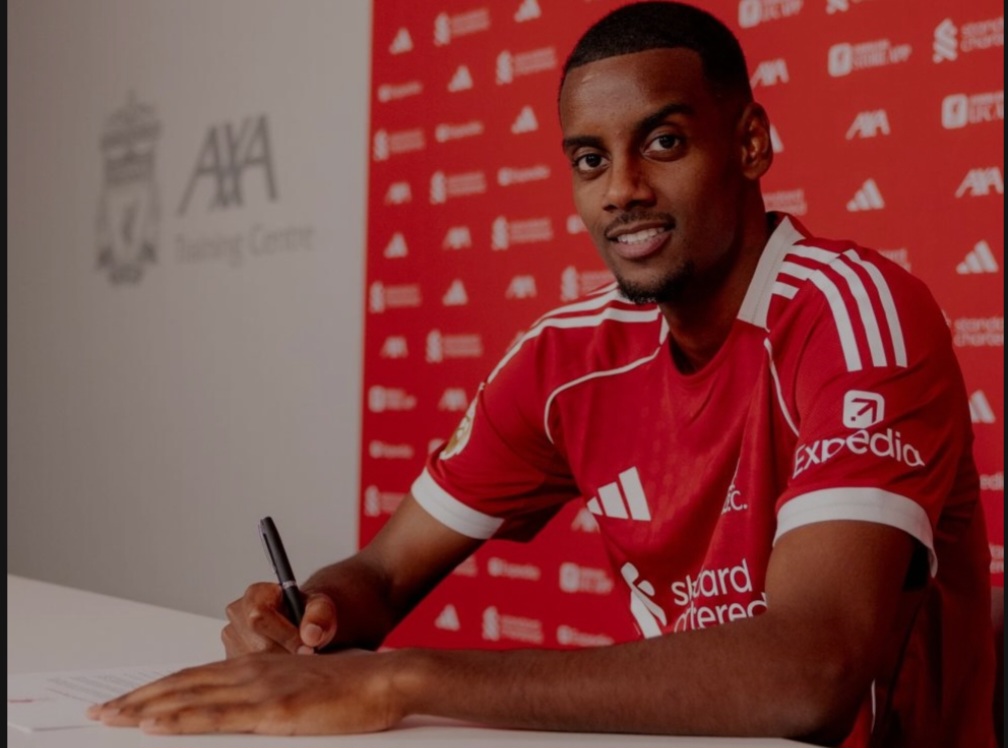 Alexander Isak resmi pemain Liverpool.