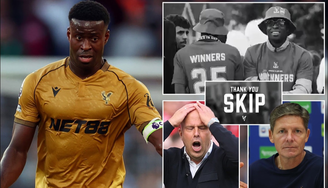 Video perpisahan Marc Guehi dengan Crystal Palace bocor secara online setelah kepindahan Liverpool senilai &pound;35 juta gagal di menit-menit terakhir.