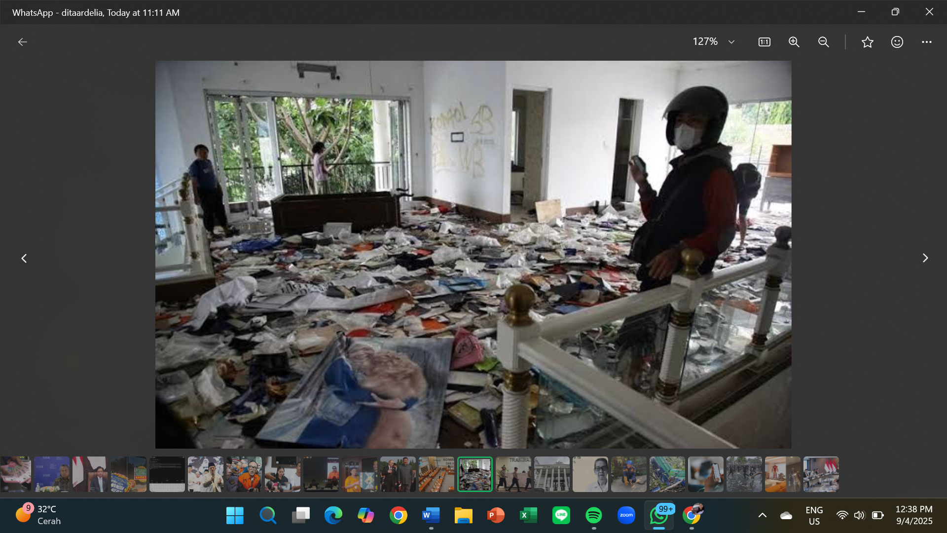 Bareskrim tahan konten kreator TikTok diduga sebarkan provokasi penjarahan rumah pejabat, kasus masih dalam proses penyidikan.