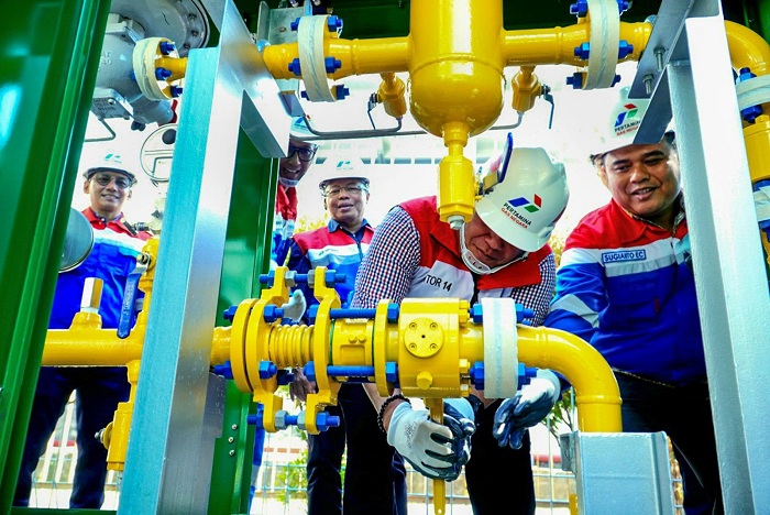 PASOK: Pengaliran perdana (gas in) ke RSUP Dr. Kariadi Semarang jadi tonggak penting dalam upaya meningkatkan efisiensi, layanan dan keamanan operasional rumah sakit terbesar di Jawa Tengah.