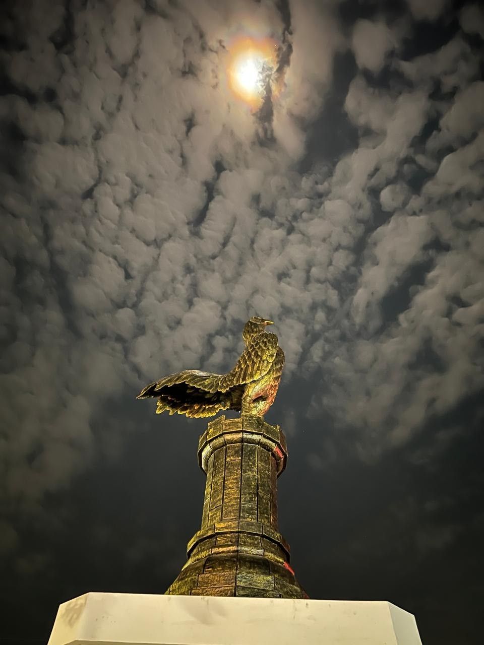 Monumen baru, Ayam Jago diresmikan di Kelurahan Lidah Wetan, Kecamatan Lakarsantri, Surabaya.