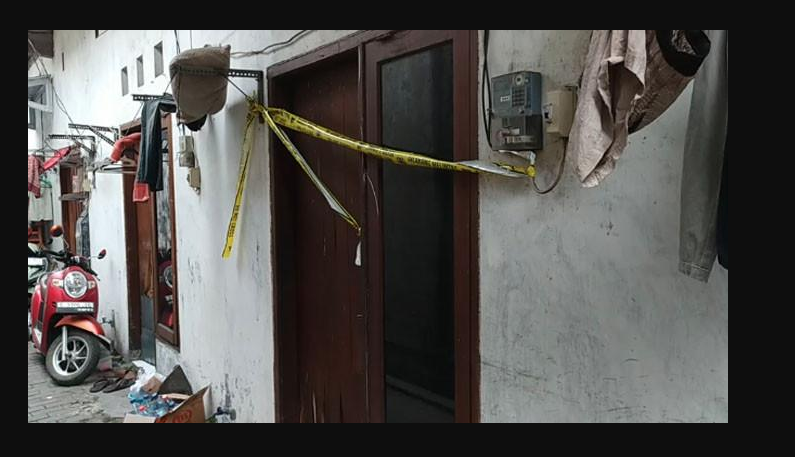 Lokasi pembunuhan dan mutilasi di kos Lidah Wetan, Surabaya. (IST)