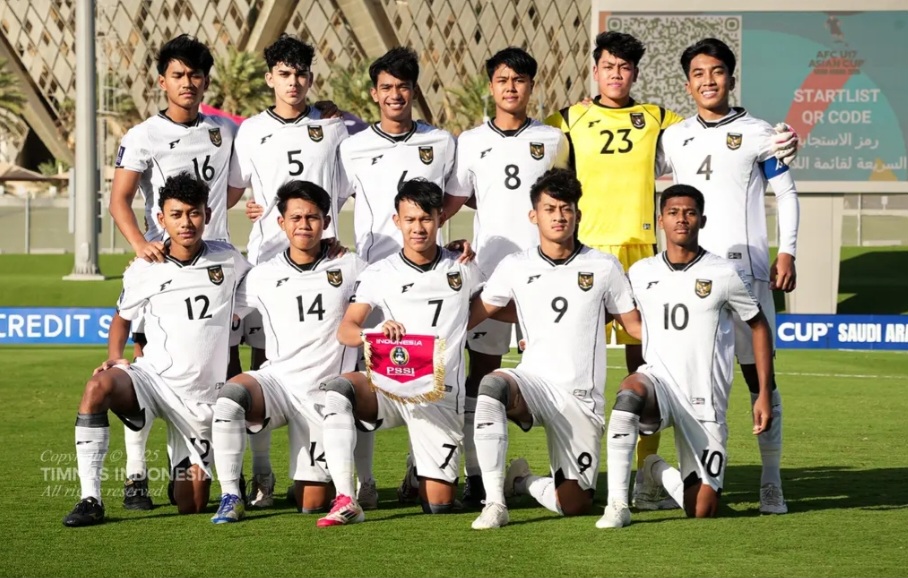 Skuad Garuda Muda Indonesia U-17.