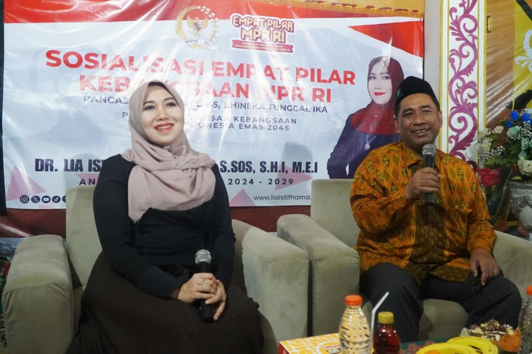 Anggota DPD RI Dapil Jawa Timur, Dr Lia Istifhama menekankan pentingnya revitalisasi pendidikan ideologi kebangsaan melalui program Sosialisasi Empat Pilar MPR RI, Jumat (12/9/2025).