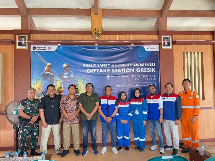 RUTIN: Kegiatan PSSA bertujuan membangun sinergi antara perusahaan dan masyarakat dalam menjaga aset negara yang bersifat vital strategis.