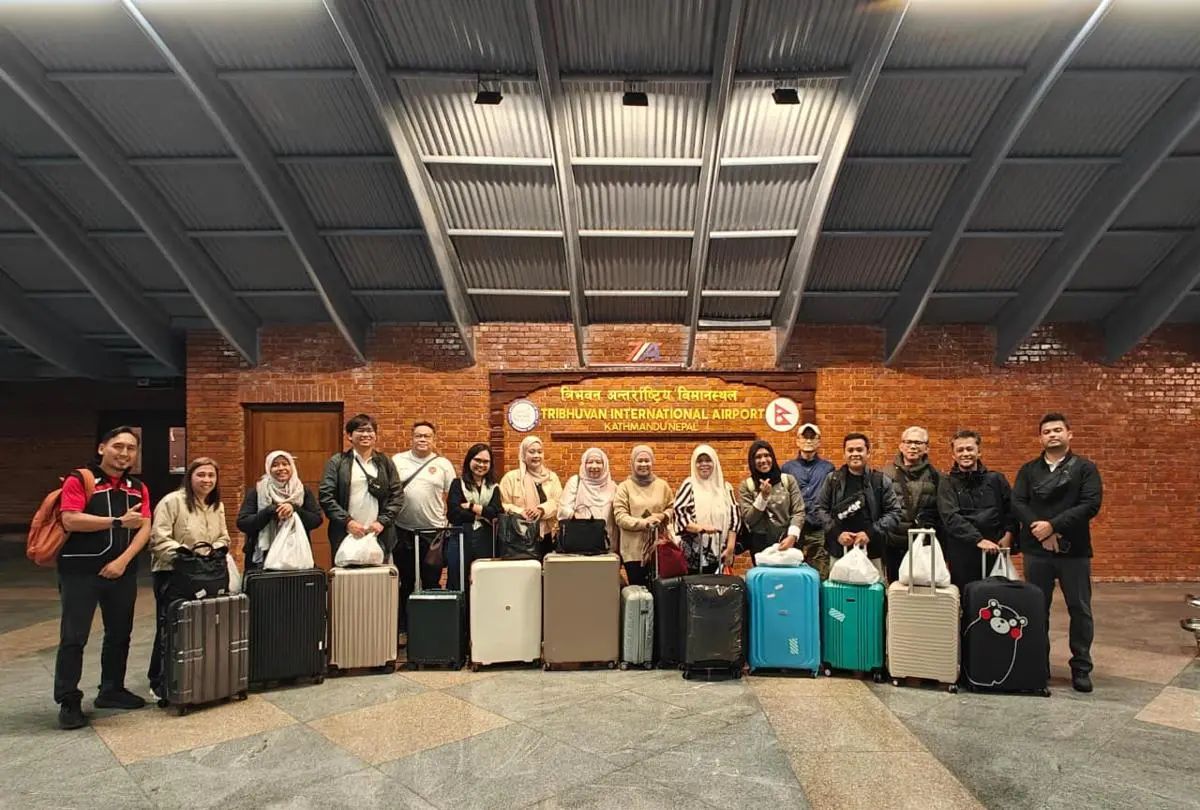 Puluhan WNI dari Nepal berhasil dipulangkan ke tanah air.