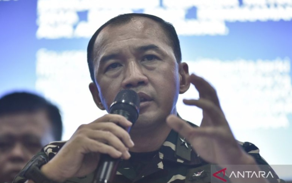Kepala Pusat Penerangan (Kapuspen) TNI Brigjen TNI (Mar) Freddy Ardianzah. ANTARA FOTO/Fakhri Hermansyah/bar