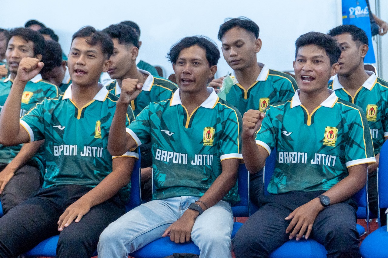 Atlet Jawa Timur bertekad meraih juara umum pekan olahraga mahasiswa nasional. (IST)