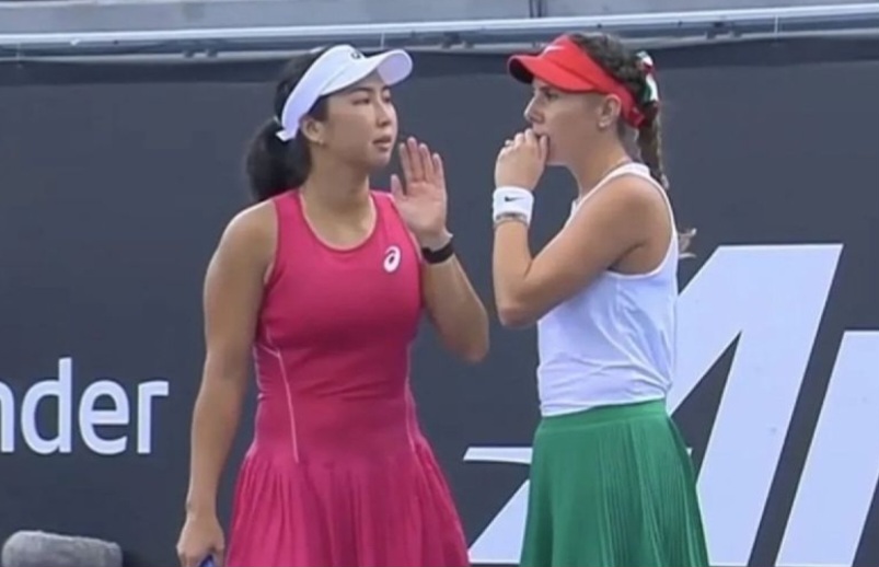 Aldila Sutjiadi kembali berpasangan dengan Giuliana Olmos untuk tampil di Korea Open 2025.