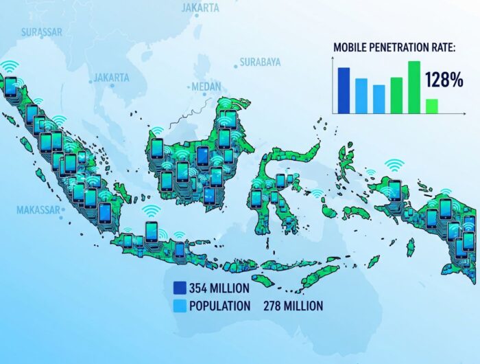 354 juta ponsel aktif di Indonesia, jadi modal besar menuju ekonomi digital bernilai Rp5.800 triliun pada 2030