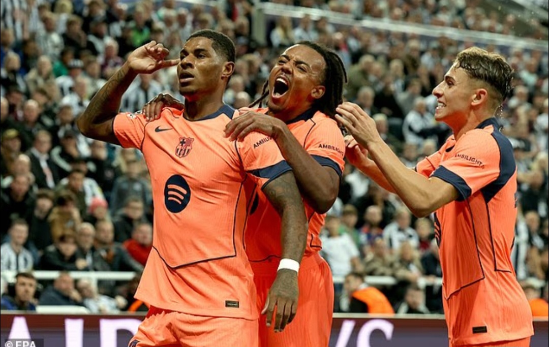 Marcus Rashford Jadi Bintang Barcelona saat Lamine Yamal absen.