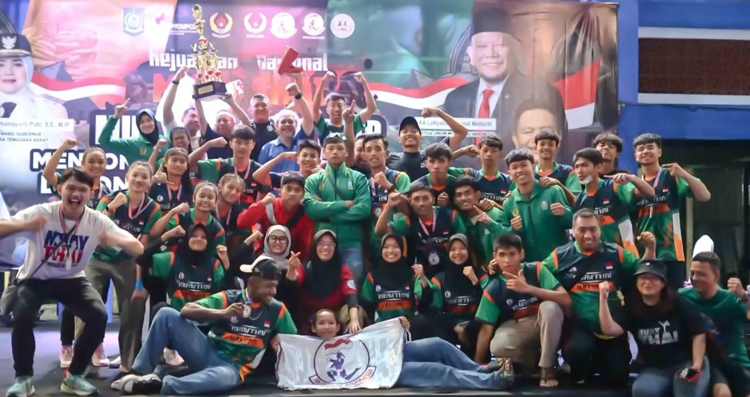 Muaythai Jawa Timur berjaya di Kejurnas 2025.