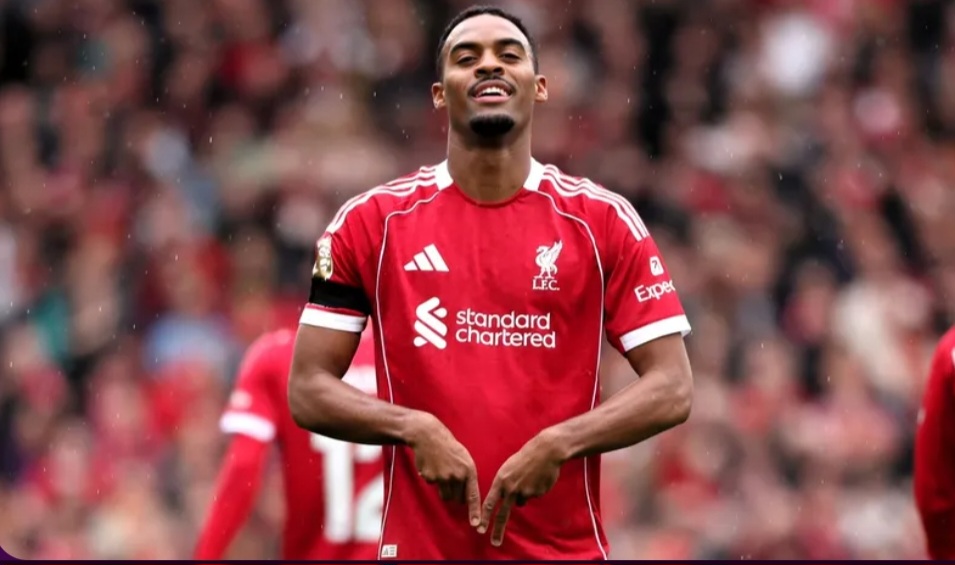 Ryan Gravenberch menjadi bintang kemenangan Liverpool.