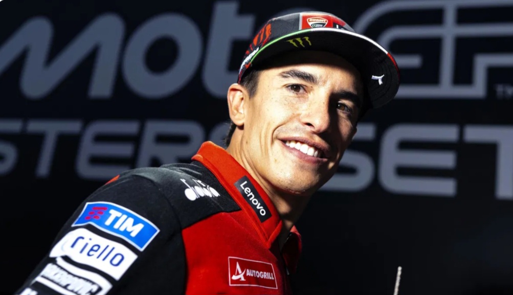 Marc Marquez bisa pastikan gelar juara dunia di MotoGP Jepang .