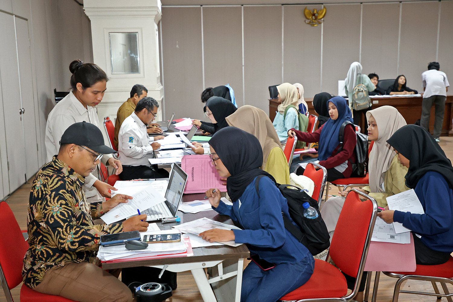 Penerima beasiswa pemuda tangguh Kota Surabaya. (IST)