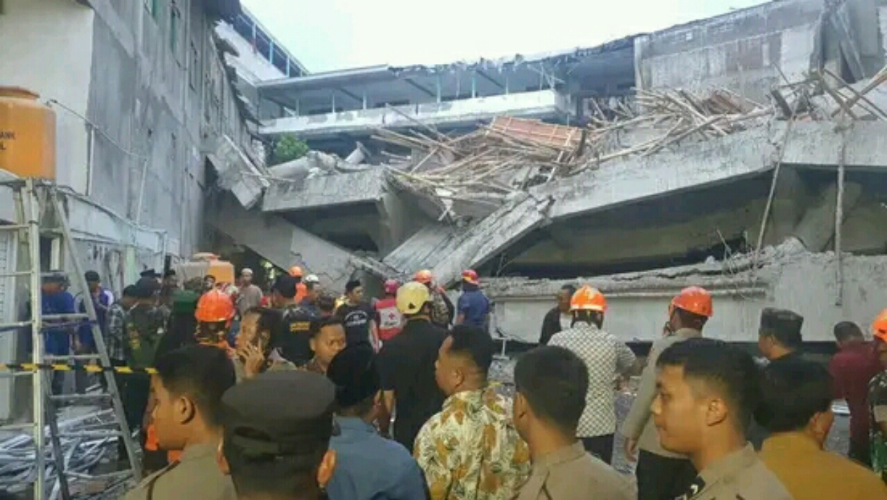 Upaya pencarian korban ambruknya musala di Ponpes Al Khoziny Sidoarjo. (IST)