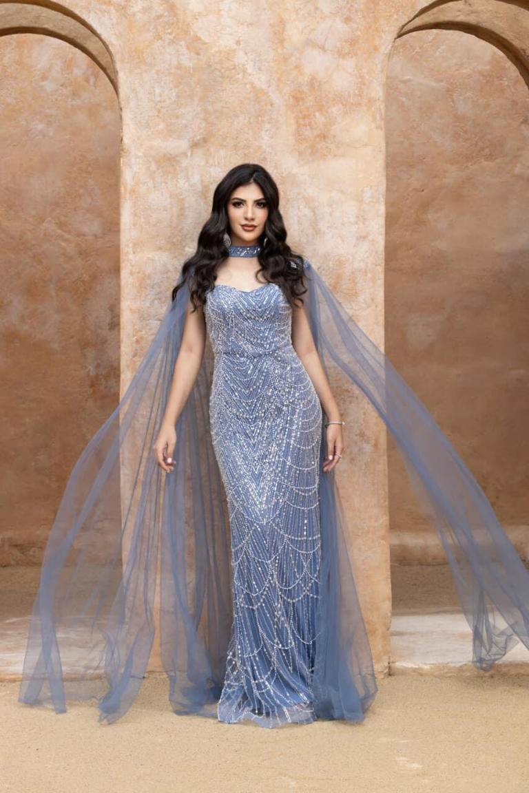 Mariam Mohamed, menjadi wanita Uni Emirat Arab pertama yang mewakili negaranya di ajang Miss Universe 2025.