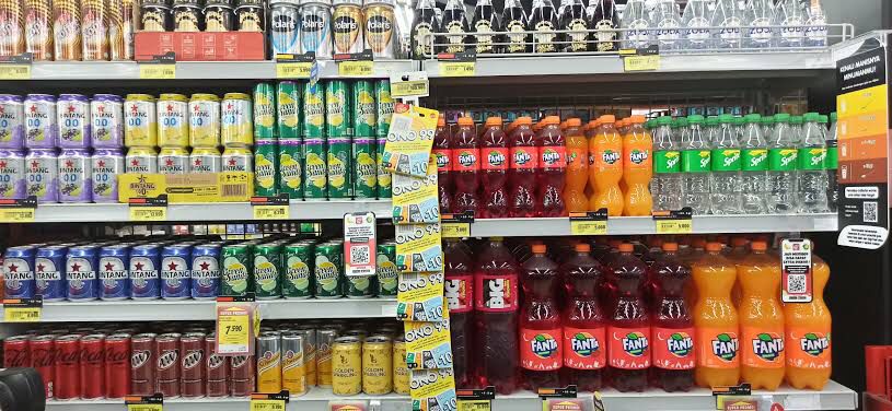 Ilustrasi minuman pemanis.